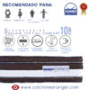 Pillowtop Full Confort 10 Años - Colchones Ranger - Imagen 10