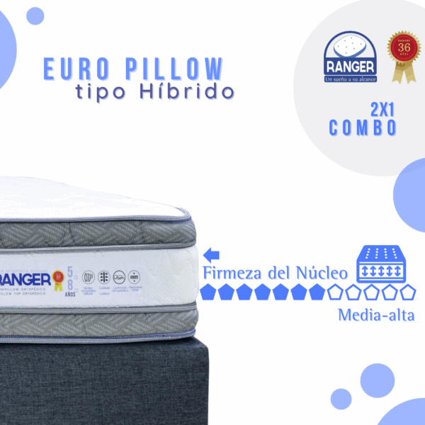 Oferta Híbrido Euro Pillow 8 Años 200 x 200 - Imagen 4