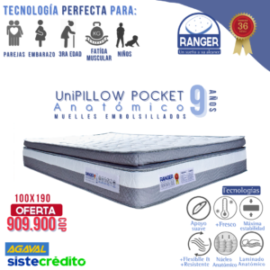 Unipillow Pocket Anatómico