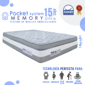 Pocket System Memory Ultra 15 Años 140 x 190